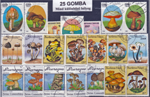 Gombák-25 klf. bélyeg