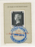 2015. 175 éves a bélyeg 1840-2015, 175 years  of the penny black