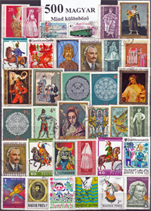 Magyar 500 klf. bélyeg