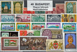 Budapest  40 klf. bélyeg