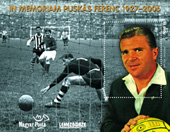 2007 In memoriam Puskás Ferenc 1927-2006 (fogazott, sorszámozott, enyves)