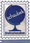 Schaubek  cég árui  /bélyeg- és éremberakók, nagyitók, csipeszek,  filacsikok,  stb./