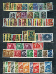 1945. évi magyar kiadások (bélyegek, bélyegszett)