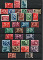 1948. Magyar kiadások, bélyegek (bélyegszett)