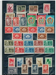 1949. Magyar kiadások, bélyegek (bélyegszett)