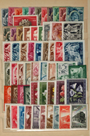 1950. évi magyar kiadások (bélyegek, bélyegszett)