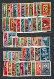 1951. évi magyar kiadások (bélyegek, bélyegszett)