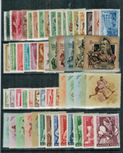 1953. évi magyar kiadások (bélyegek, bélyegszett)