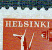 1966/1967. REPÜLŐ (VIII.) sorozat lemezhibás bélyege