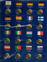 Speciális gyűjtemény 2 eurósoknak, Maastricht Szerződés (1992. 02. 07) 10 éves EUROCOLL 2EU EMU