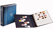 Euró érmealbum tokkal (NUMIS) + zászlók