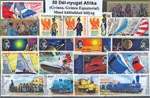 Dél-nyugat Afrika képes 40 klf. bélyeg (Gvinea, Gvinea Equatoria, stb.l )