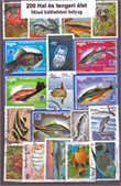 Hal és tengeri élet-200 klf. bélyeg