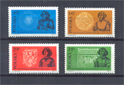 1972. Kopernikusz születésének 500. évfordulója, 4 érték bélyeg