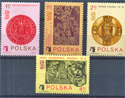 1973. Bélyegkiállítás POLSKA 73,  4 bélyeg