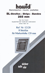 Filacsík (2 varrattal, fekete hátoldal) 265 x 120 mm, HAWID, kiváló minőség