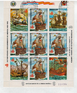 1987. 500 éve fedeztél fel Amerikát kisív