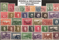 BOSZNIA és HERCEGOVINA 50 különféle bélyeg