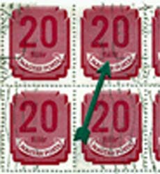 1950. FORINT-FILLÉRES PORTÓ (II.) 20 filléres (bélyegzett)