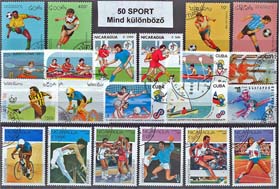 Sport-50 klf. bélyeg